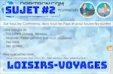 TEF Préparation, sujet #2 : Entrainement guidé "Voyages Personnalisés"