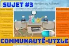 TEF Préparation : Entrainement guidé "Sujet #3 : Communauté-Utile"