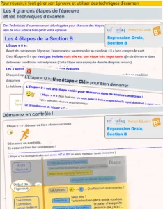 TEF - TEFAQ (Speaking) Part B. Master the test steps and be in control